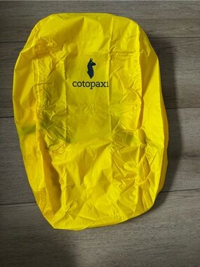 cotopaxi backpack Yellow Rain Cover